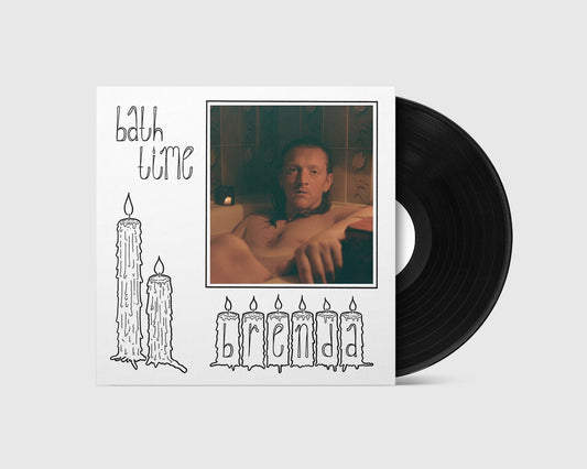 Brenda - Bath Time (Black Ice/Orange & Blue Splatter LP)