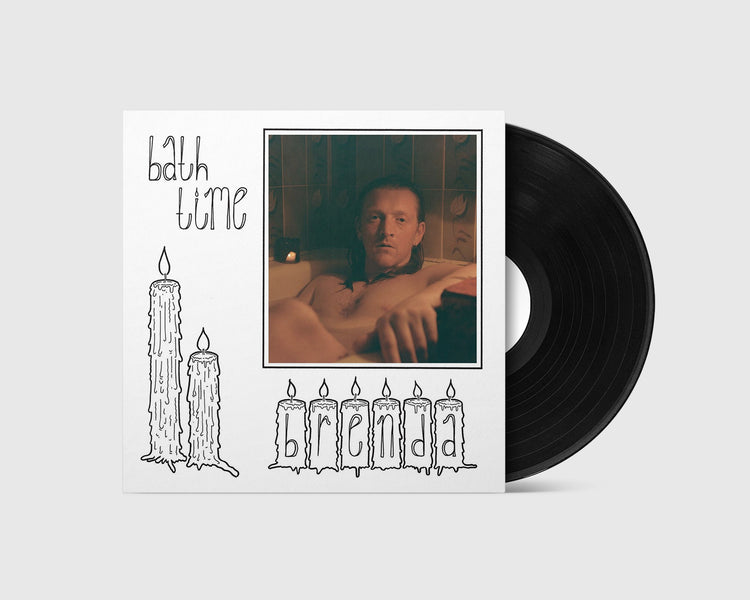 Brenda - Bath Time (Black Ice/Orange & Blue Splatter LP)
