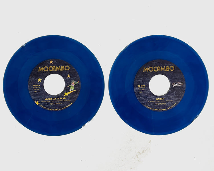 Peki Momés - Yildiz (Estrelar) / Bahar (7" blue vinyl)
