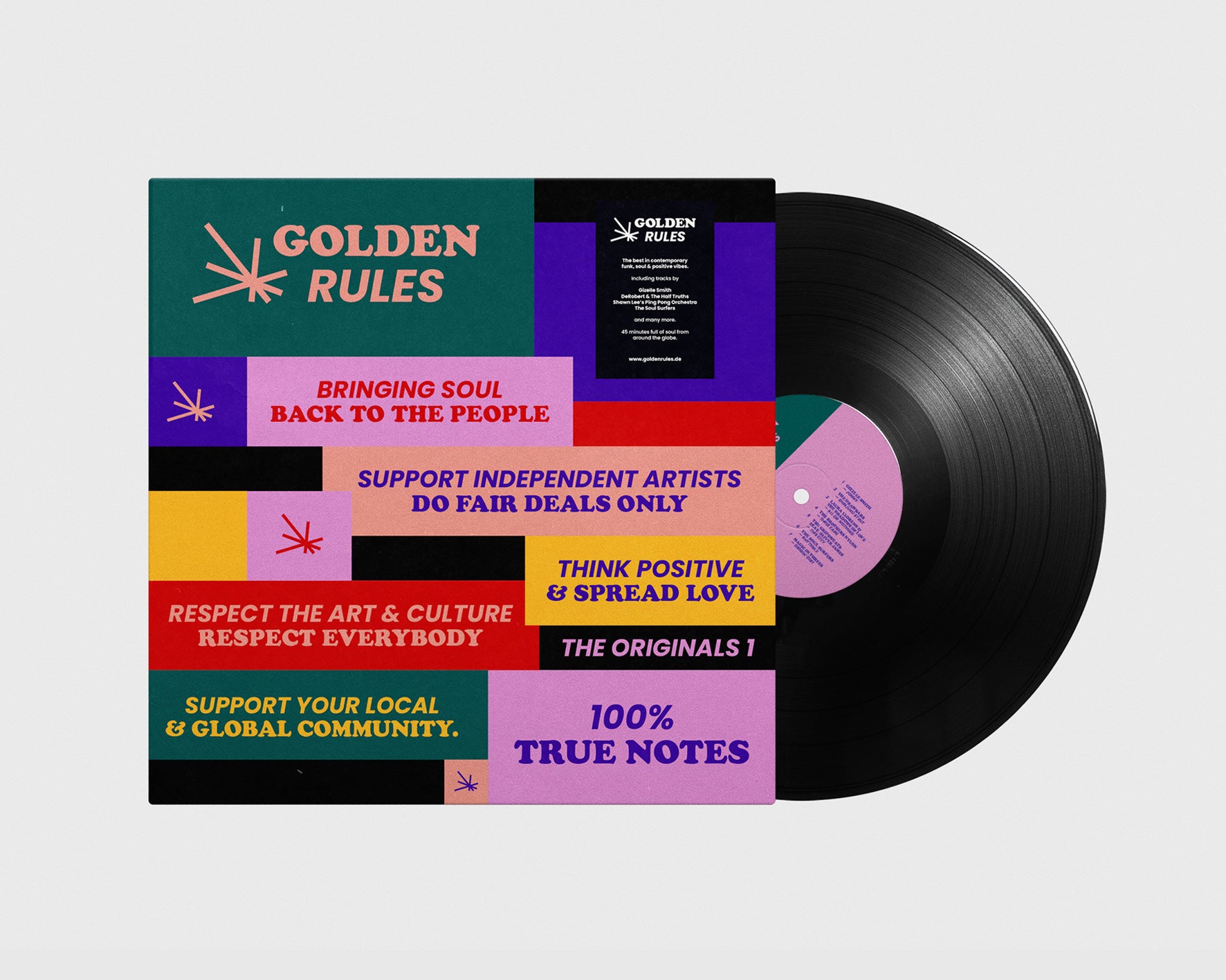 GOLDEN RULES - The Originals 1 (LP) – Golden Rules Shop